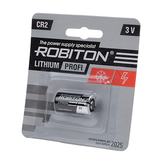 Батарейка ROBITON CR2 BL1  в магазине RentaPhoto.Store