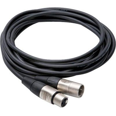 Балансный микрофонный кабель XLR3F-XLR3M 5 м. черный GS-Pro в магазине RentaPhoto.Store