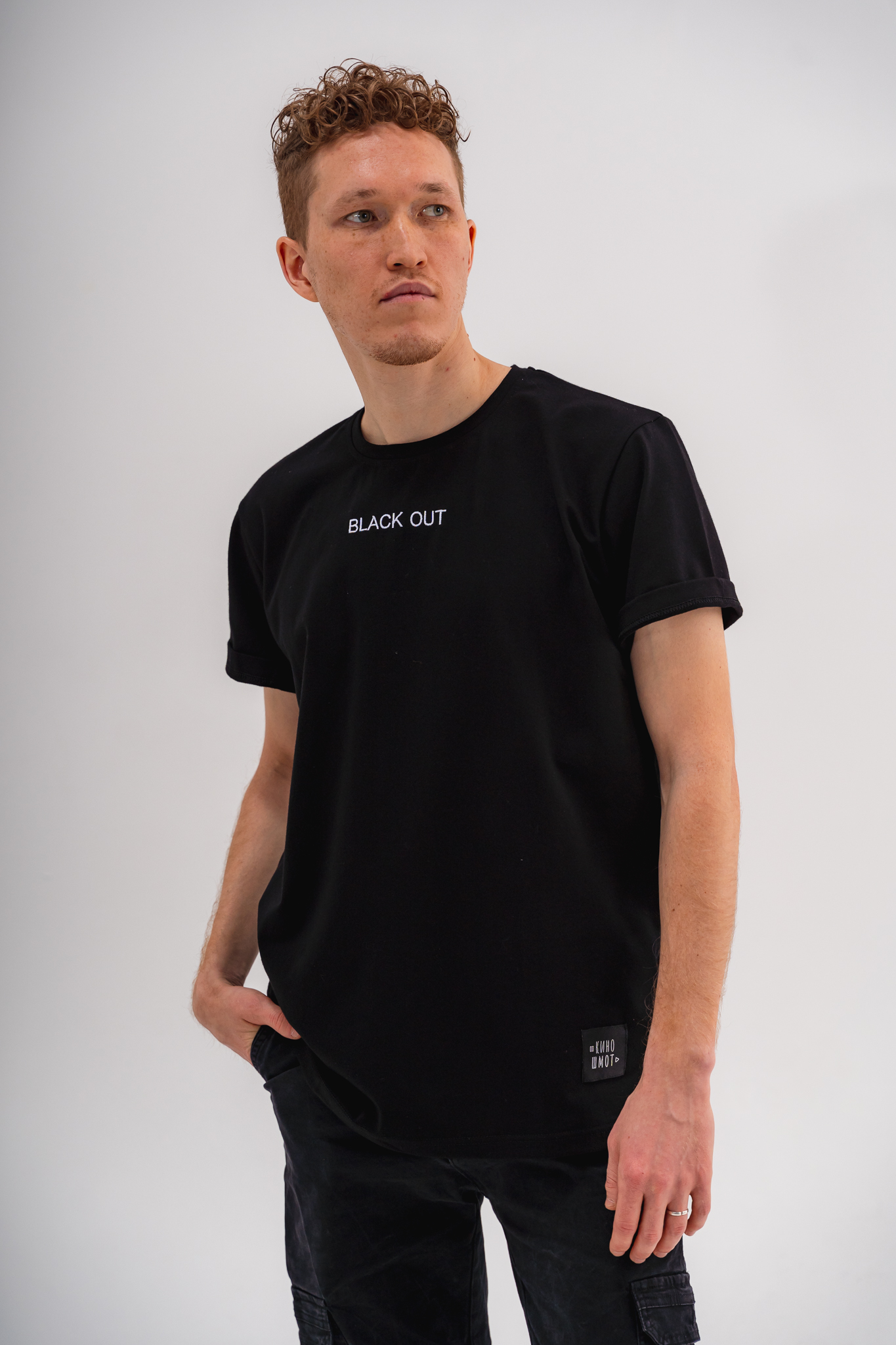 Футболка «BLACK OUT» черная XL в магазине RentaPhoto.Store