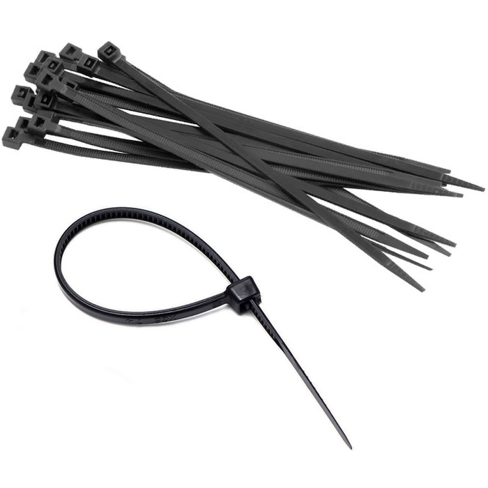 Хомут-стяжка кабельная нейлоновая PROconnect 150х2.5мм, черная, упаковка 100 шт в магазине RentaPhoto.Store