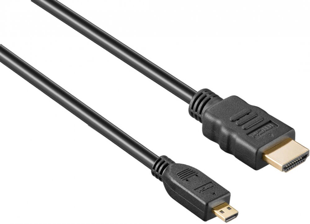 Кабель HDMI-microHDMI Exegate, позолоченные контакты, 1 м в магазине RentaPhoto.Store
