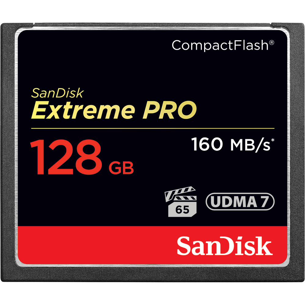 Карта памяти SanDisk Extreme PRO CompactFlash, 128GB в магазине RentaPhoto.Store