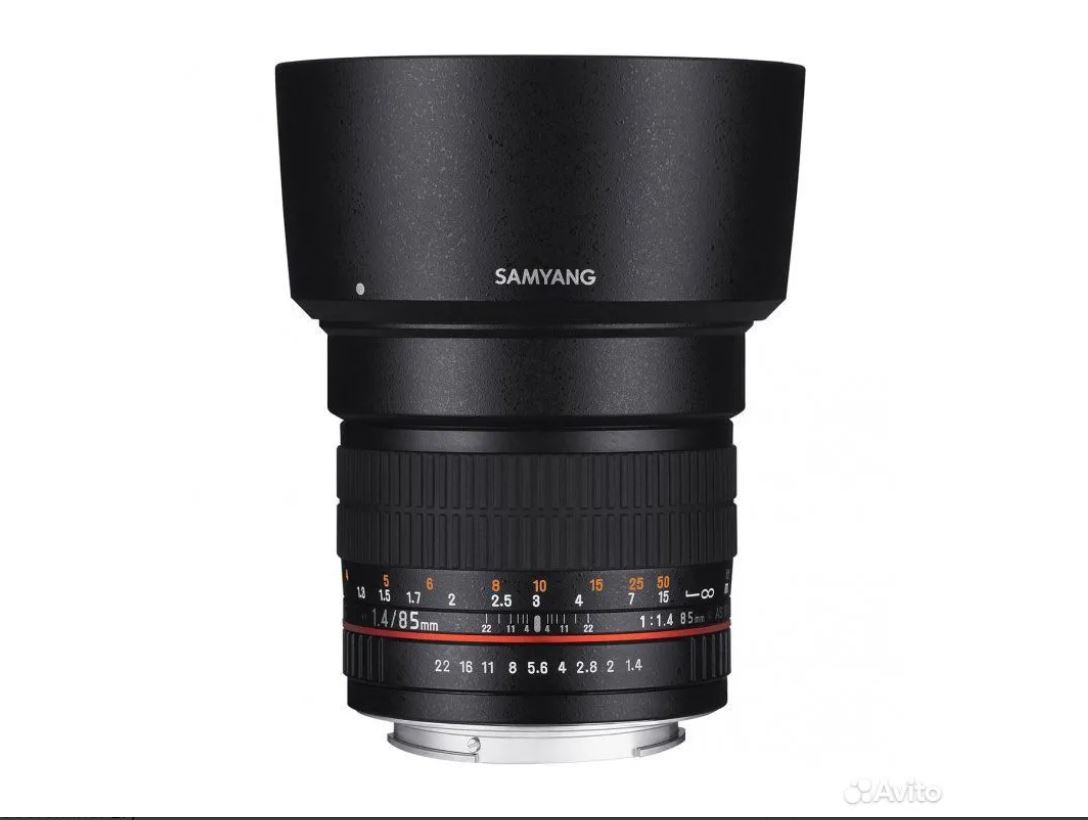 Объектив Samyang 85mm 1.4 AS IF Canon EF в магазине RentaPhoto.Store