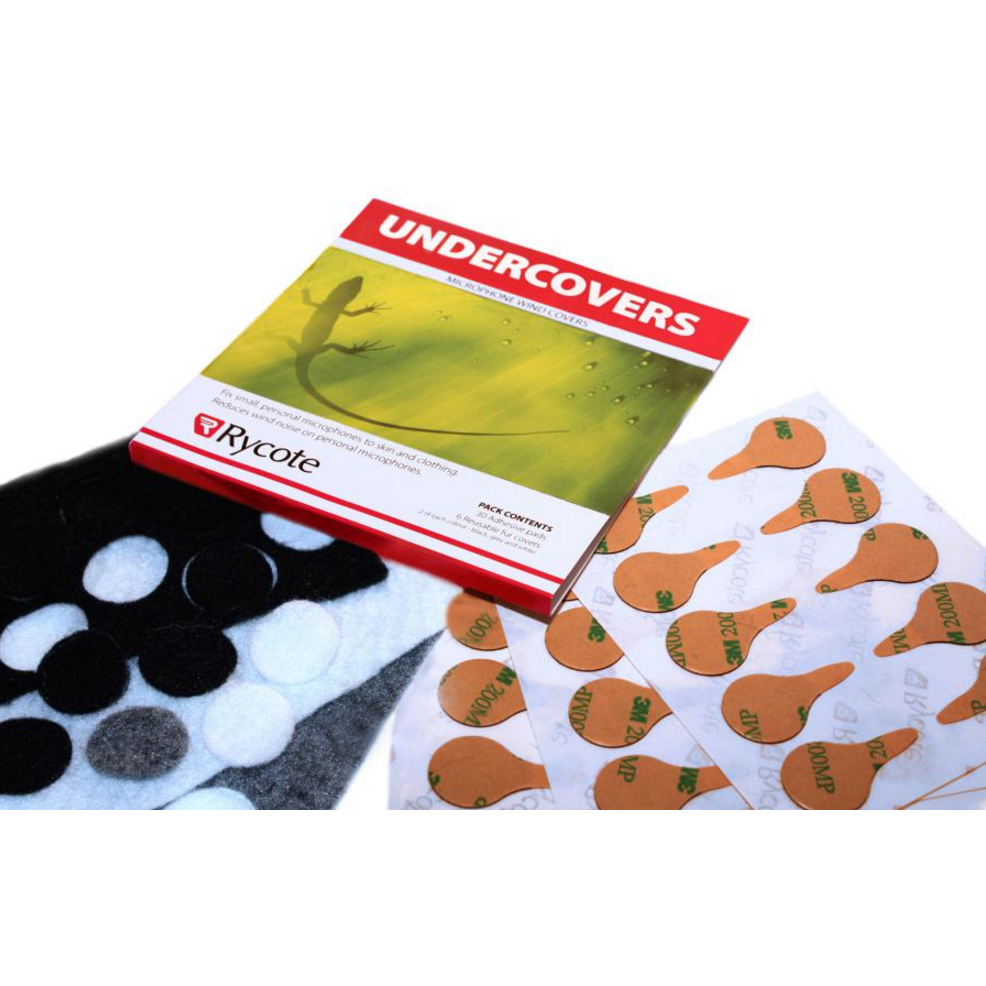Ветрозащита Rycote Undercover - Lavalier Wind Cover and Adhesive  Mount в магазине RentaPhoto.Store