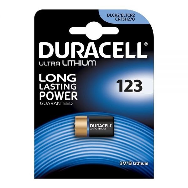Батарейка DURACELL Ultra CR123A BL1, 1 шт. в магазине RentaPhoto.Store