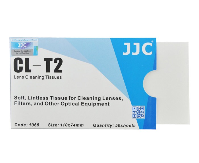 Чистящие салфетки JJC CL-T2 для оптических поверхностей в магазине RentaPhoto.Store