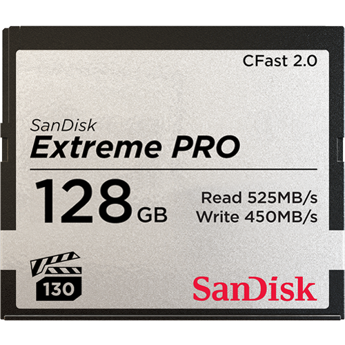 Карта памяти SanDisk Extreme PRO® CFast™,  2.0 128 GB в магазине RentaPhoto.Store