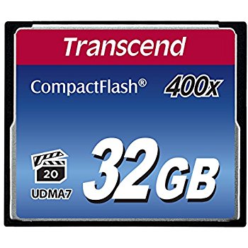 Карта памяти Transcend CompactFlash, 32GB 400x в магазине RentaPhoto.Store