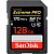 Kарта памяти Sandisk Extreme Pro SDXC - 170MB/s USH-I V30 U3 128GB в магазине RentaPhoto.Store